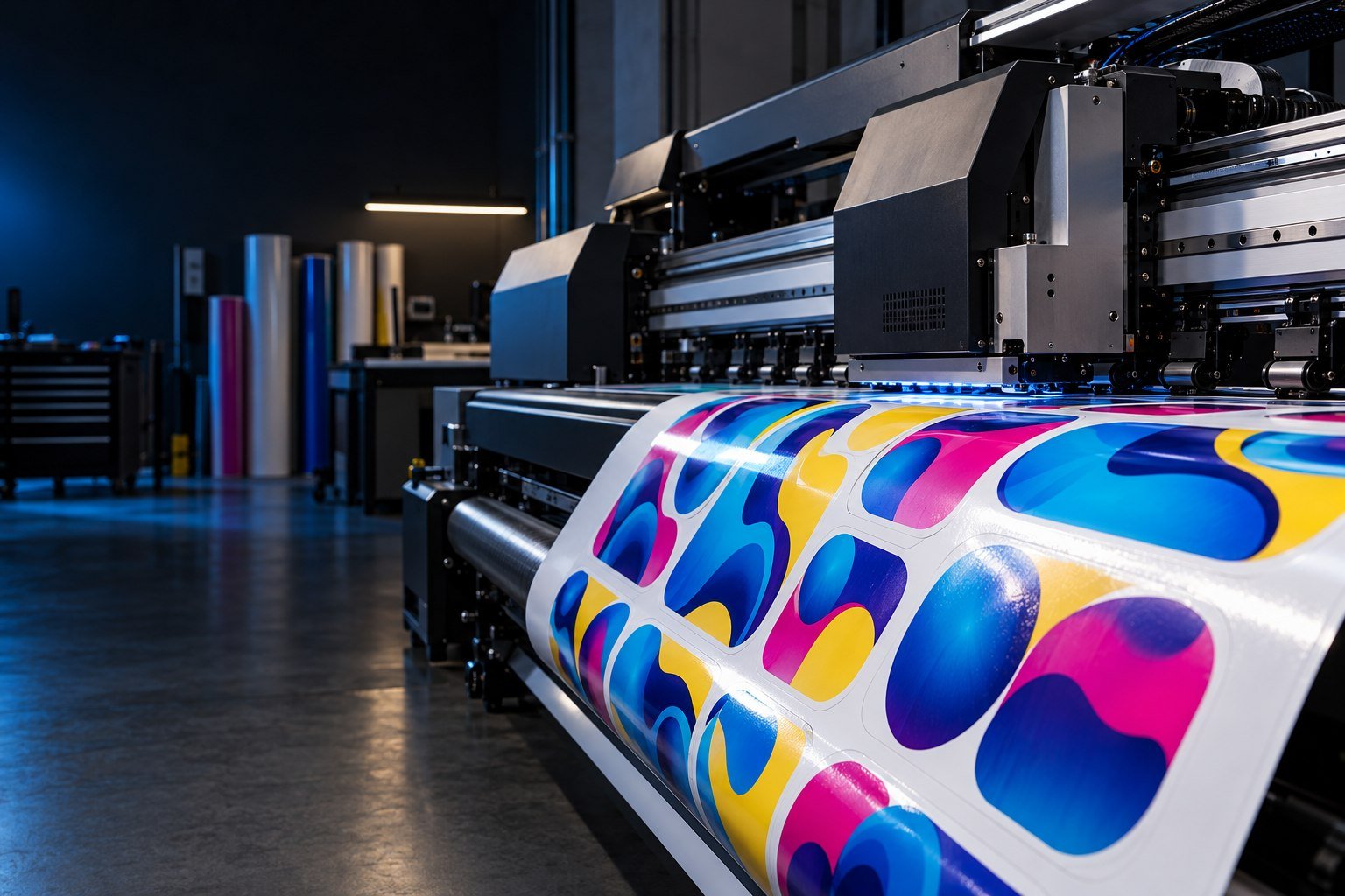Produzione professionale nel laboratorio RP Grafica