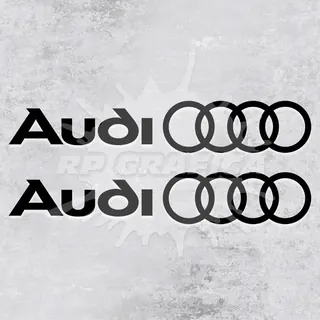 Adesivi Stickers Audi per fiancate