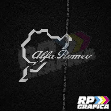 Adesivo Alfa Romeo Nurburgring