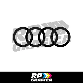 Adesivo Audi Logo