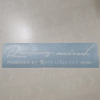 Adesivo Racing Mind Peugeot