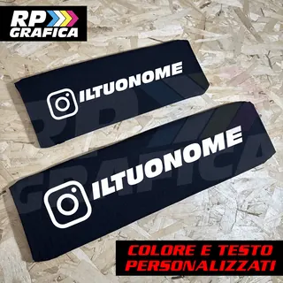 Copri Targa Personalizzato (Copritarga Auto) Con Nome Social