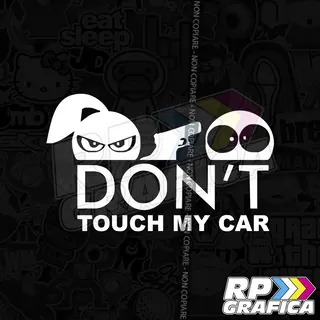 Don't Touch My Car Donna con Pistola
