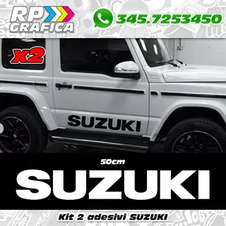 Kit 2 Adesivi Suzuki 4x4 Fuoristrada