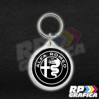 Portachiavi con Alfa Romeo New