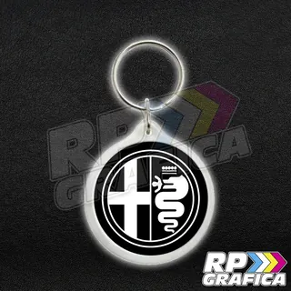 Portachiavi con Alfa Romeo