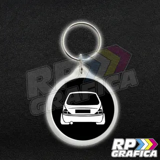 Portachiavi con Lancia Y Tuning