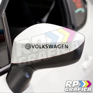 Scritta Volkswagen Specchietti