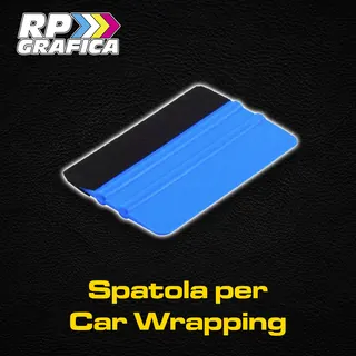Spatola professionale con feltro per Adesivi Car Wrapping