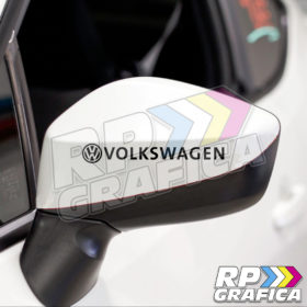 Scritta Volkswagen Specchietti