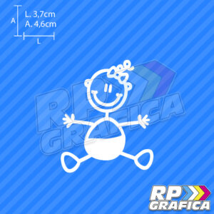 Bambina neonata - Adesivi Famiglia