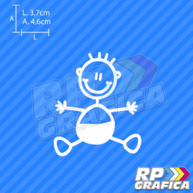 Bambino neonato - Adesivi Famiglia