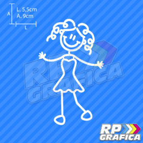 Mamma felice - Adesivi Famiglia