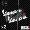 Coppia Adesivi Vespa Piaggio Stickers Decal