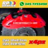 Kit 4 Adesivi Porsche Sticker Pinze Freno