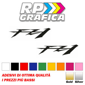 Coppia Adesivi Yamaha FZ1 Stickers Decal