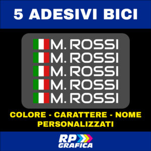 Adesivi Bici 5pz