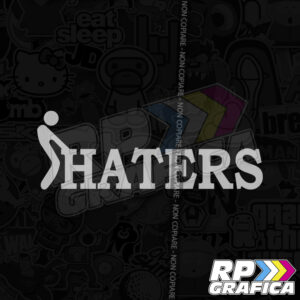 Adesivo Haters