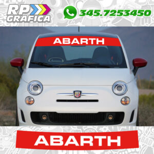 Fasce Parasole Adesiva Fiat 500 Abarth 595