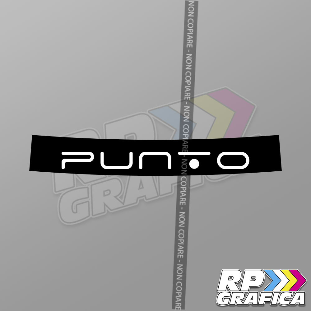 Adesivo Fascia Parasole per Fiat Punto - RP Grafica