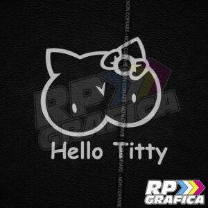 Adesivo Hello Titty