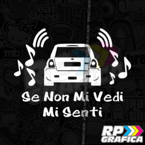 Se non mi vedi mi senti Mini Cooper