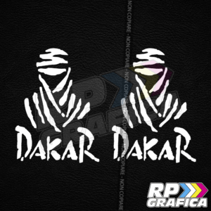 Coppia Adesivi Dakar