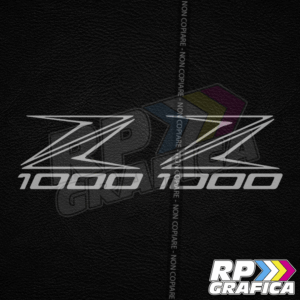 Coppia Adesivi Kawasaki Z1000 Stickers Decal