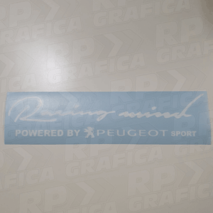 Adesivo Racing Mind Peugeot