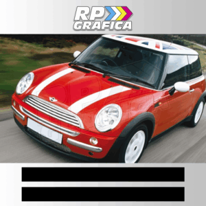 Fasce Adesive Strisce Cofano Mini Cooper