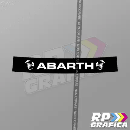 Fasce Parasole Adesiva Fiat 500 Abarth 595 Scorpione