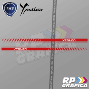Fasce Strisce Laterali Adesive per Lancia Ypsilon