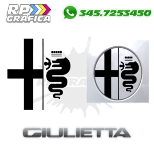 Adesivo Alfa Romeo per sportellino serbatoio Giulietta