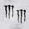 Coppia 2 Adesivi Monster