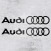 Adesivi Stickers Audi per fiancate