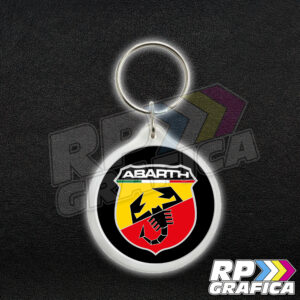 Portachiavi con Logo Abarth