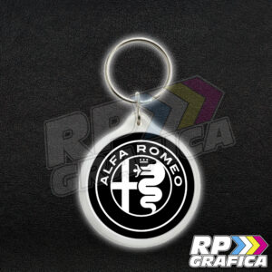 Portachiavi con Alfa Romeo New