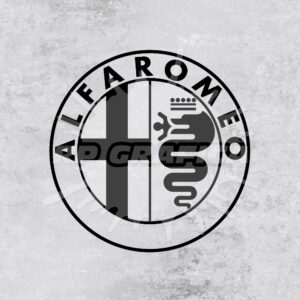 Adesivo Cruscotto Alfa Romeo Logo
