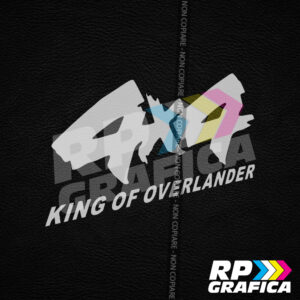 Adesivo 4x4 King Of Overlander
