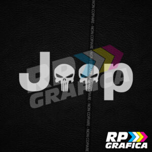 Adesivo Jeep The Punisher