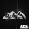 Adesivo One Life, Live It