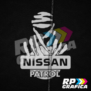 Adesivo Dakar Nissan Patrol