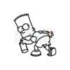Bart Simpson con Bomboletta