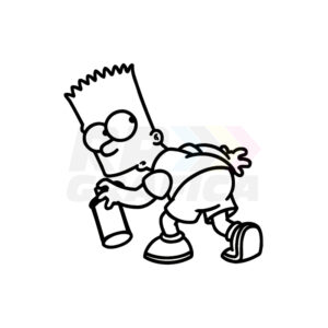 Bart Simpson con Bomboletta