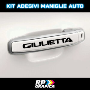 Kit Adesivi Giulietta Maniglie Sportelli