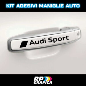 Kit Adesivi Audi Sport Maniglie Sportelli