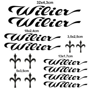 Kit 14 Adesivi per Bici Wilier