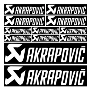 Kit Adesivi Akrapovic