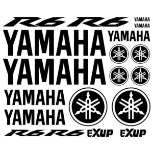 Kit 19 Adesivi Yamaha R6