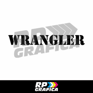 Jeep Wrangler Scritta mod.2